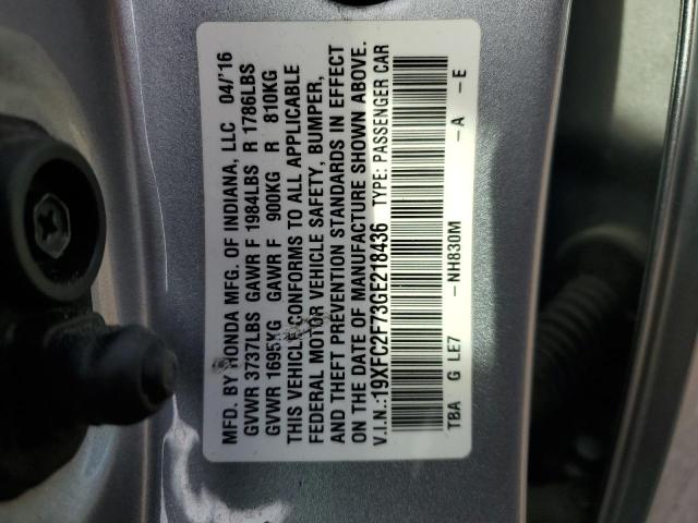 19XFC2F73GE218436 Honda CIVIC EX