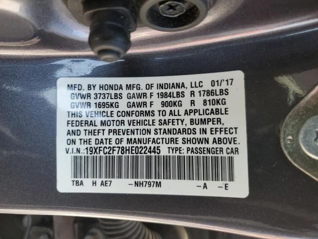 19XFC2F78HE022445 Honda CIVIC EX