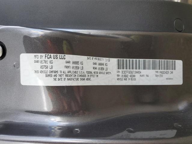 3C3CFFGE6GT184054 Fiat 500 Electric