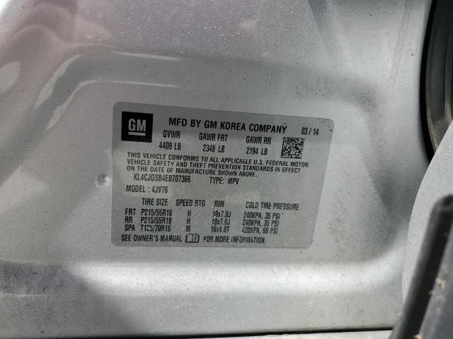 KL4CJGSB4EB707366 Buick Encore