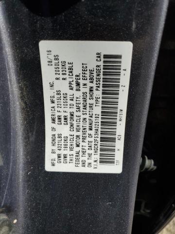 1HGCR2F53HA025192 Honda Accord Sport