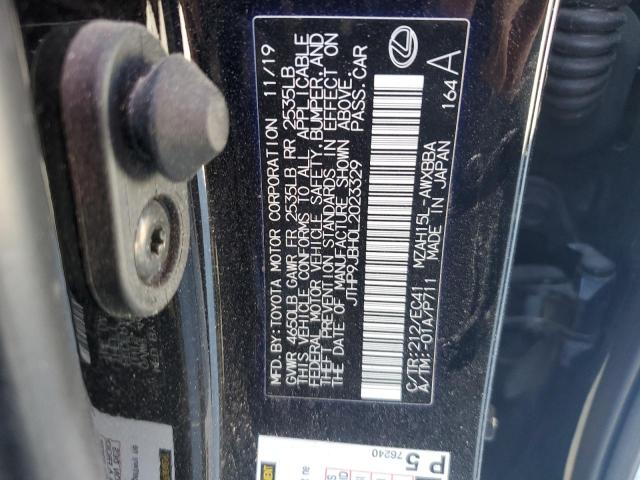 JTHP9JBH0L2023329 Lexus UX 250H