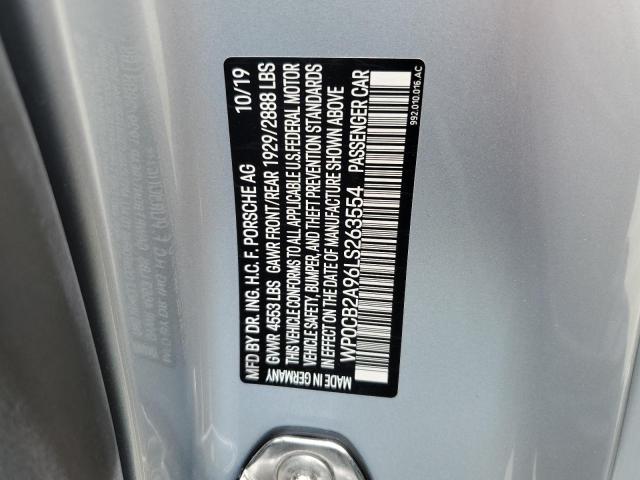 WP0CB2A96LS263554 Porsche 911 Carrera S