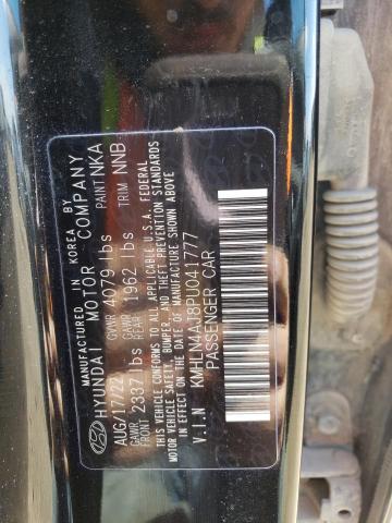 KMHLN4AJ8PU041777 Hyundai Elantra Limited