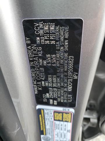 KNDCP3LE0P5066823 KIA NIRO LX