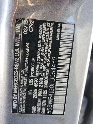 55SWF4JB0FU054469 Mercedes-Benz C 300
