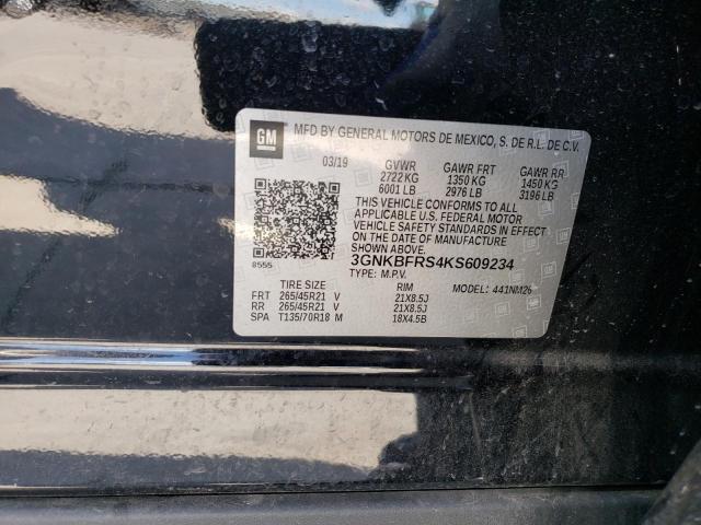 3GNKBFRS4KS609234 Chevrolet Blazer Premier