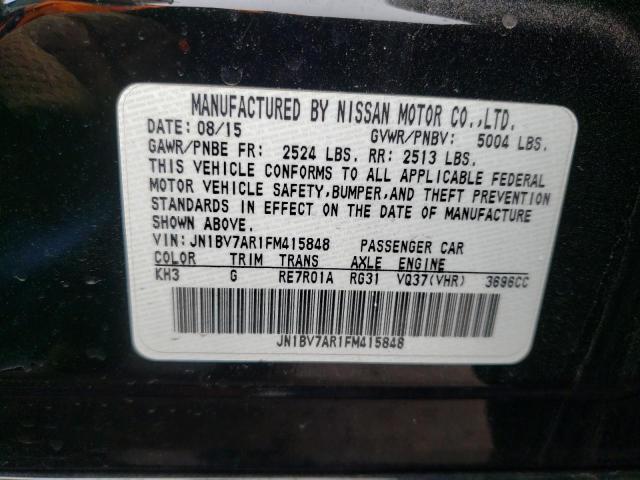 JN1BV7AR1FM415848 Infiniti Q50 BASE