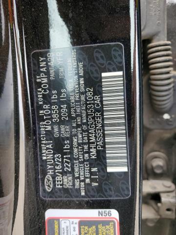 KMHLM4AG3PU531082 Hyundai ELANTRA SEL