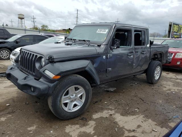 52691334 :رقم المزاد ، 1C6HJTAG4LL140236 vin ، 2020 Jeep Gladiator Sport مزاد بيع