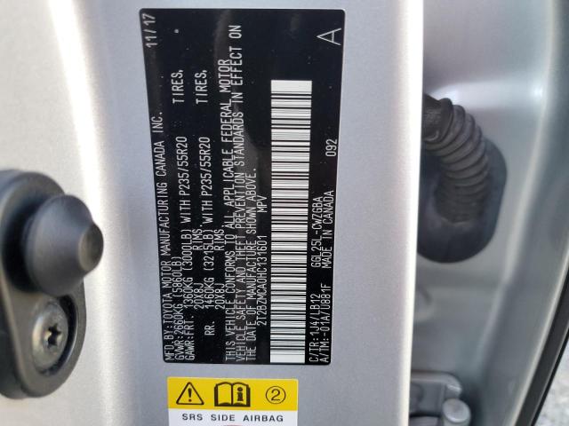 2T2BZMCA0HC131601 Lexus Rx 350 Base