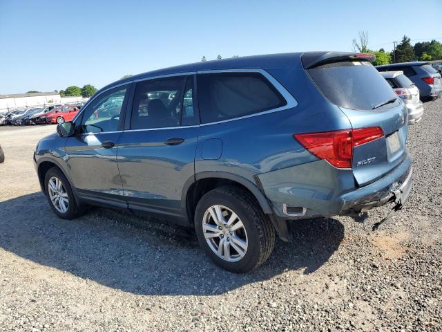 5FNYF6H12GB024572 Honda PILOT LX