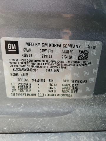 KL4CJASBXKB902767 Buick Encore Preferred