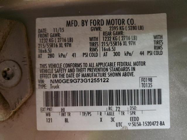 NM0GE9G73G1255122 Ford Transit Connect Titanium