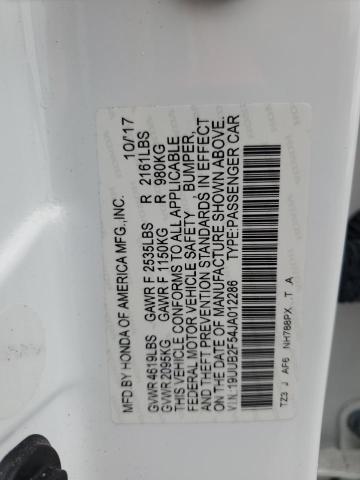 19UUB2F54JA012286 Acura TLX TECH
