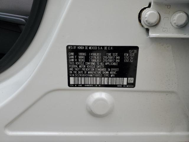 3CZRU6H3XMM716852 Honda HR-V LX