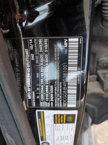 WDCGG8JB4FG381001 Mercedes-Benz Glk 350 4matic