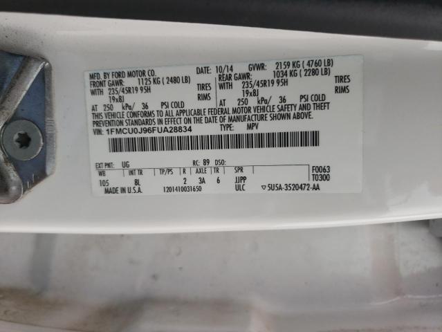 1FMCU0J96FUA28834 Ford Escape Titanium