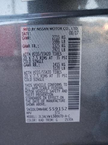 5N1DL0MN4HC559152 Infiniti QX60