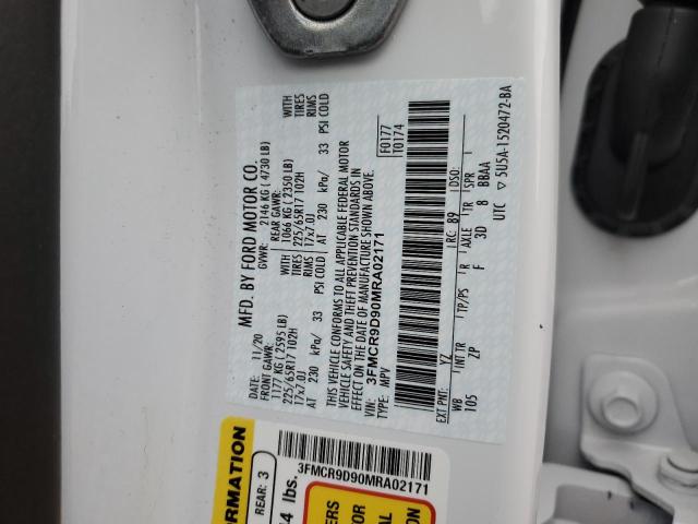 3FMCR9D90MRA02171 Ford Bronco Sport Badlands