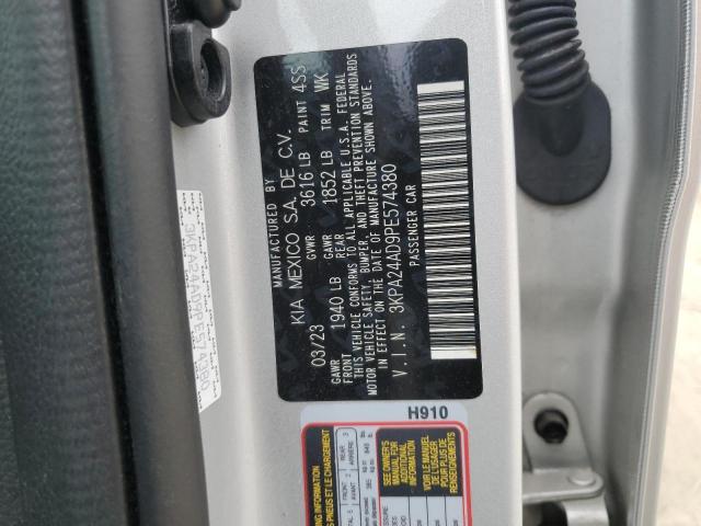 3KPA24AD9PE574380 KIA RIO LX