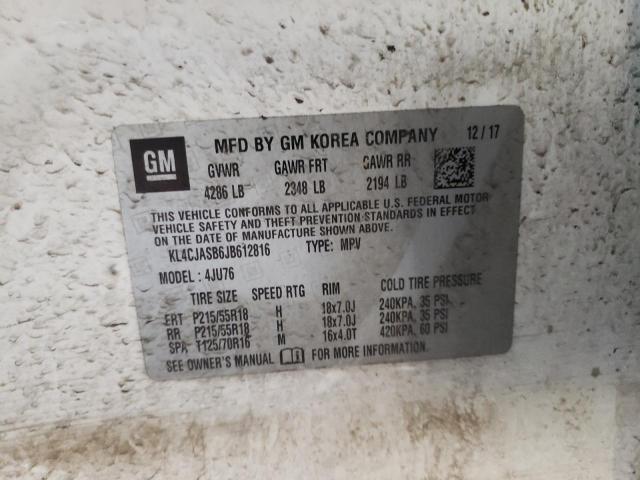 KL4CJASB6JB612816 Buick Encore Preferred