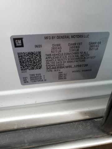 5GAERBKW9LJ259739 Buick Enclave Essence