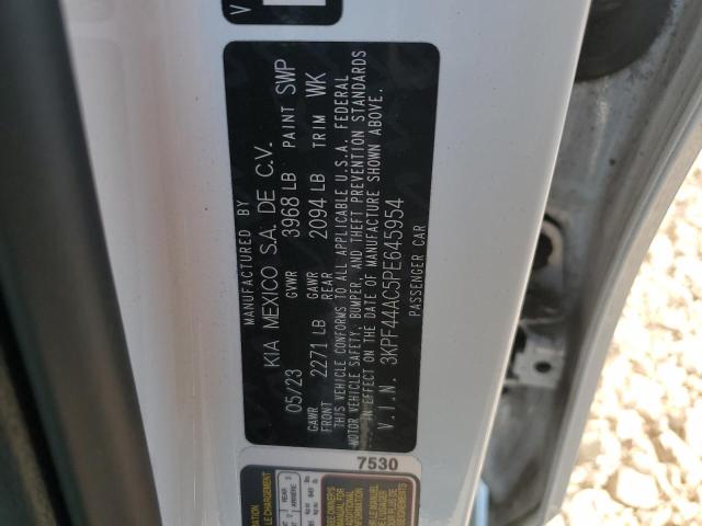 3KPF44AC5PE645954 KIA FORTE GT