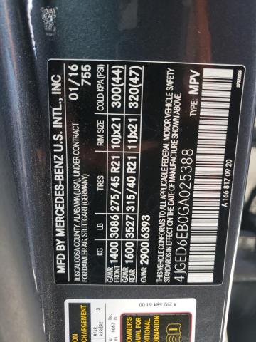 4JGED6EB0GA025388 Mercedes-Benz Gle Coupe 450 4matic