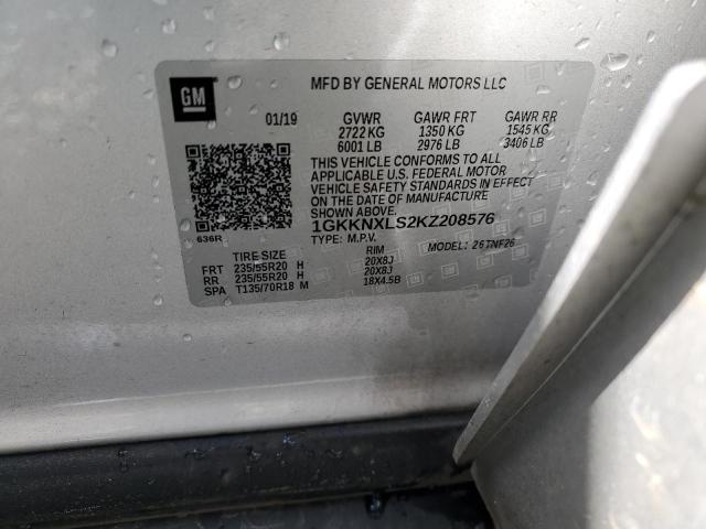 1GKKNXLS2KZ208576 GMC Acadia Denali