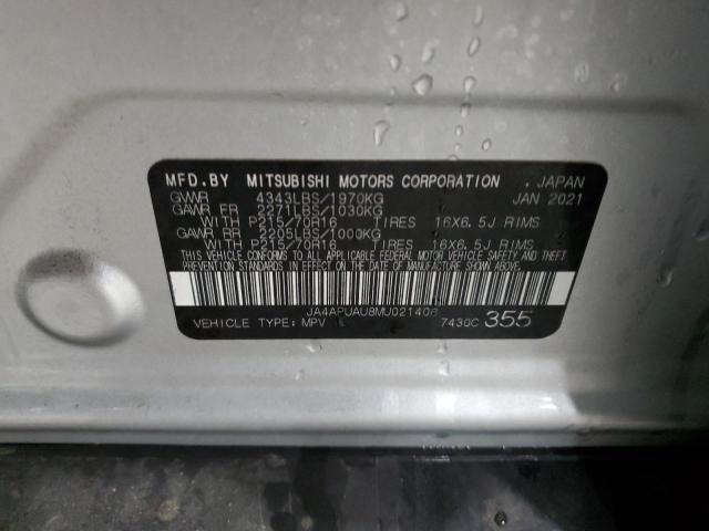 JA4APUAU8MU021406 Mitsubishi Outlander Sport Es