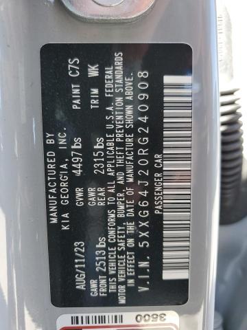 5XXG64J20RG240908 KIA K5 GT LINE