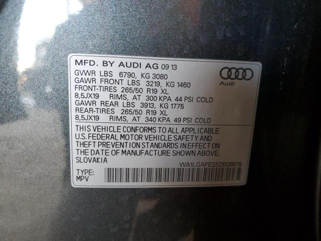 WA1LGAFE2ED006619 Audi Q7 Premium Plus