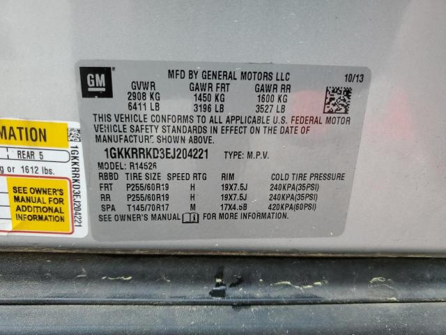 1GKKRRKD3EJ204221 GMC Acadia Slt-1
