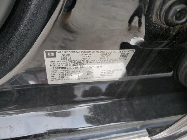 3GCPCSEC8GG191984 Chevrolet Silverado C1500 Ltz