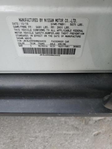 JN1BJ0RR9HM404932 Infiniti QX50