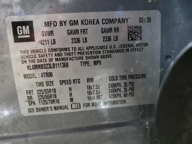 KL4MMBS23LB111368 Buick Encore Gx Preferred
