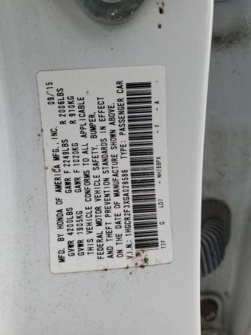 1HGCR2F3XGA028586 Honda ACCORD LX
