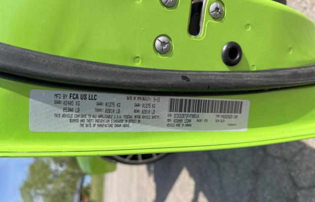 2C3CDZBT3FH798516 Dodge Challenger Sxt Plus