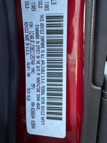 1C4RJFJT8EC125740 Jeep Grand Cherokee Summit
