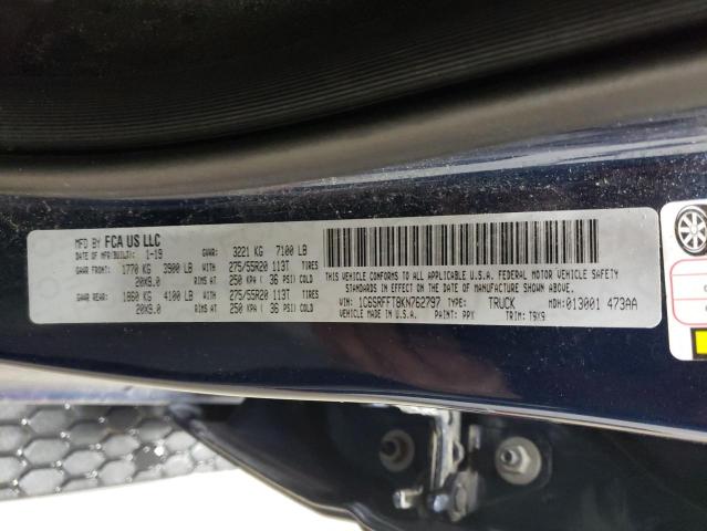 1C6SRFFT8KN762797 RAM 1500 Big Horn/lone Star