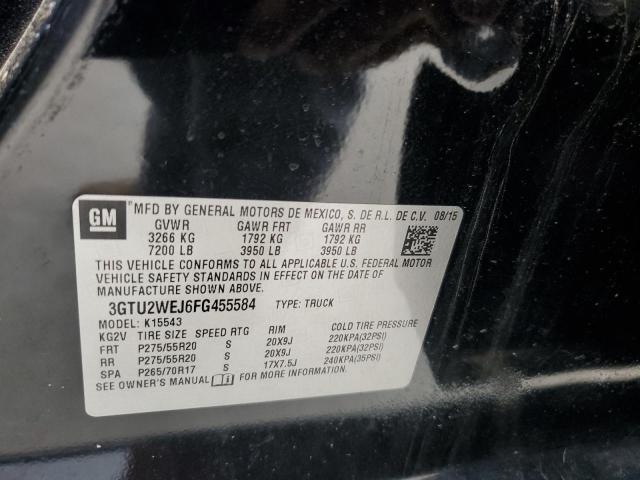 3GTU2WEJ6FG455584 GMC Sierra K1500 Denali