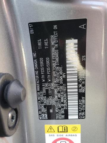 2T2BZMCA3HC118311 Lexus Rx 350 Base