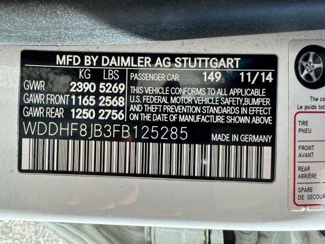 WDDHF8JB3FB125285 Mercedes-Benz E 350 4matic