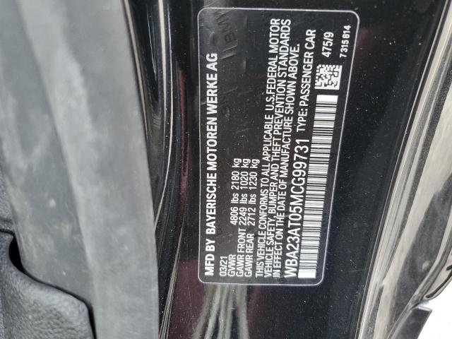 WBA23AT05MCG99731 BMW 430I