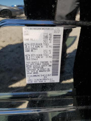 5N1DL0MN2HC541197 Infiniti QX60