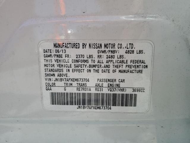 JN1BV7APXEM673704 Infiniti Q50 BASE