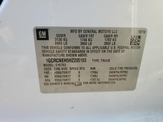 1GCRCNEH5HZ205153 Chevrolet Silverado C1500
