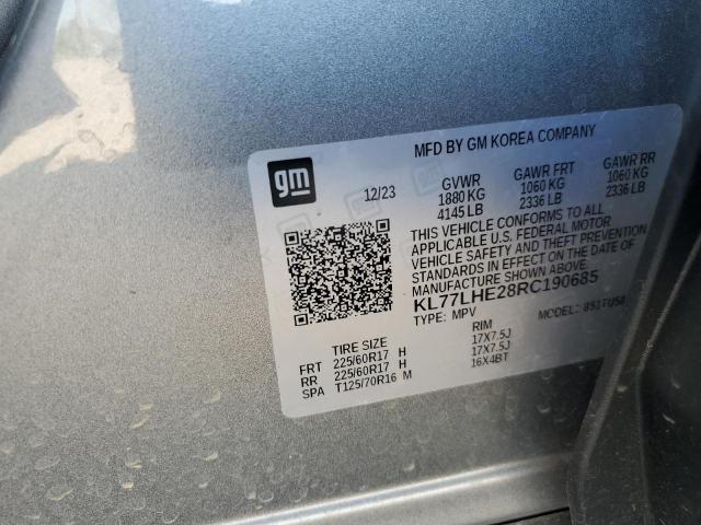 KL77LHE28RC190685 Chevrolet TRAX 1LT