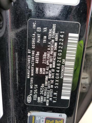 5XXGR4A62EG322241 KIA OPTIMA SX